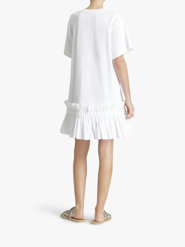 Chloé Vestidos Mujer Ropa Blancas 100% Algodón TUFB52098